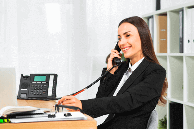 female employee on phone cold call cold calling training course success institute australia female employee on phone cold call cold calling training course success institute australia
